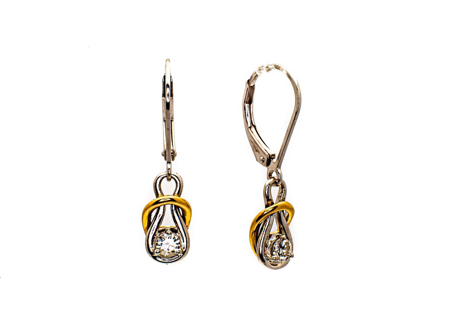 Gold &amp; Silver Earrings