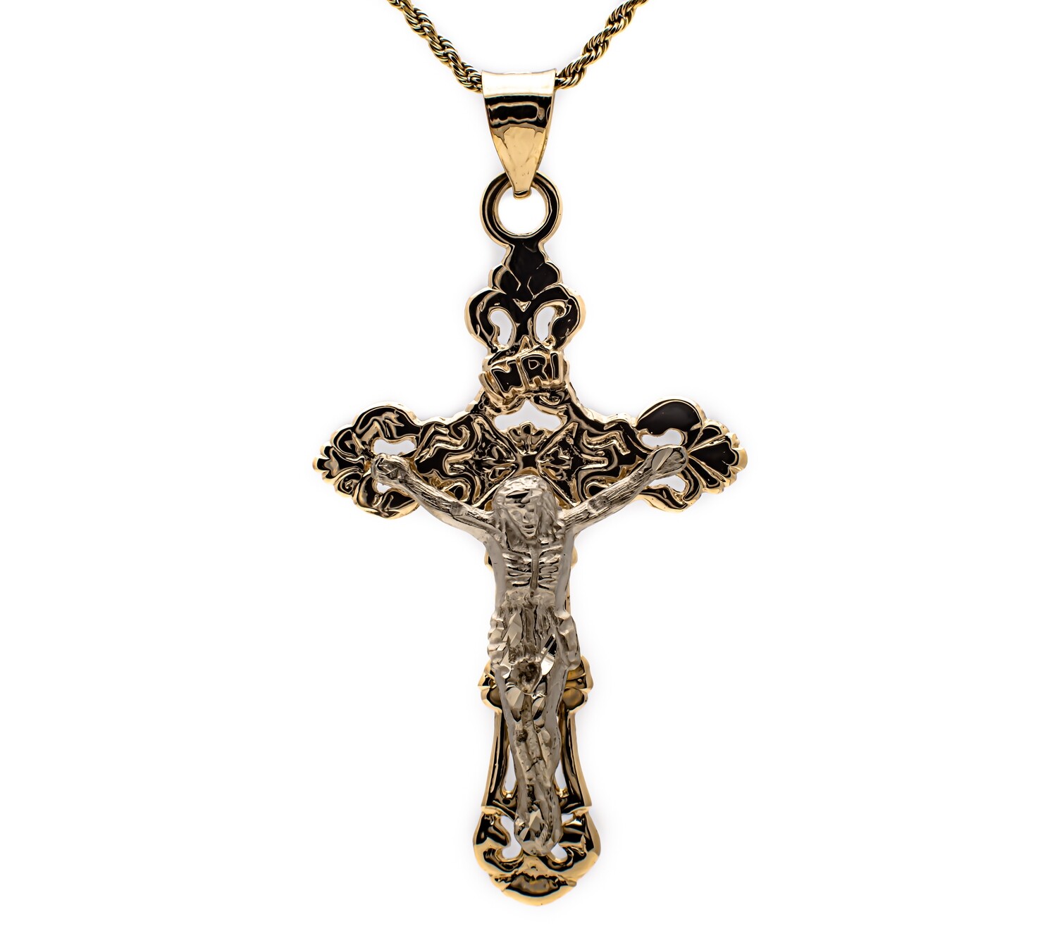 14k Gold Cross.