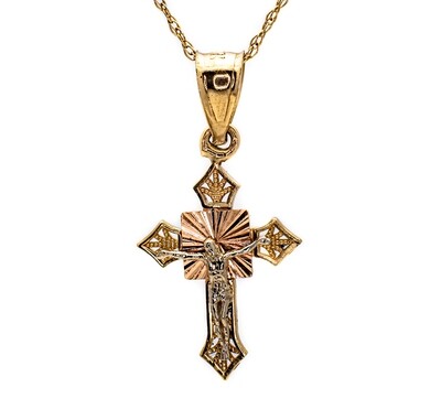 10k Gold Cross
