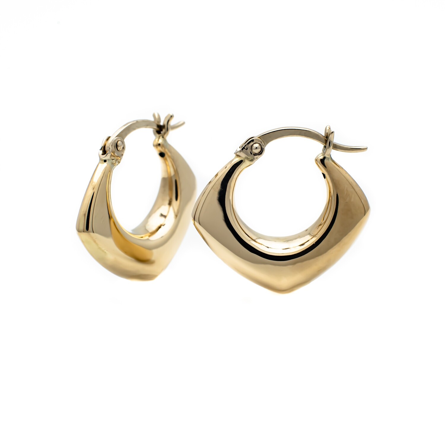 Simple Gold Earrings