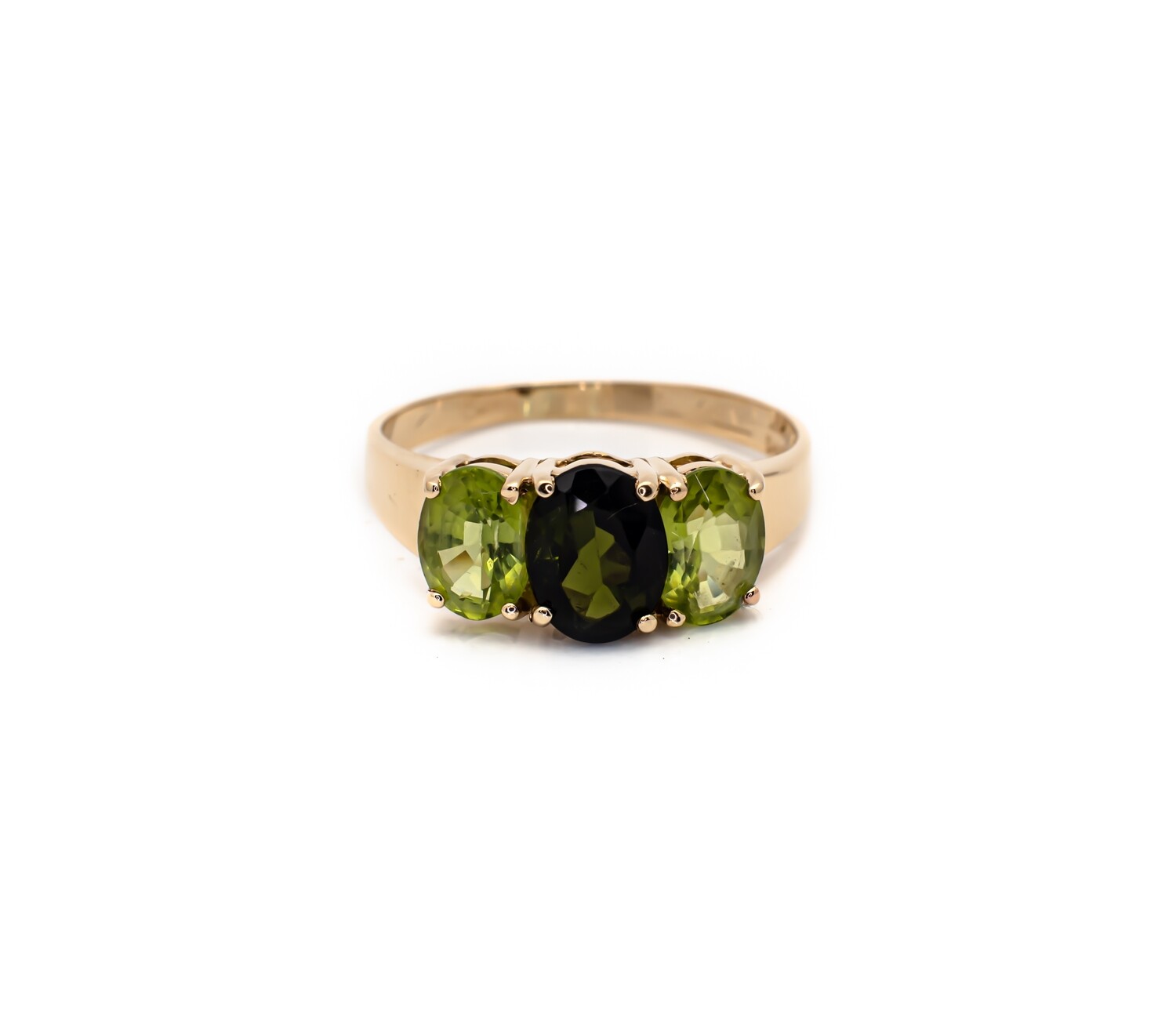14k Gold Ring with Gemstones