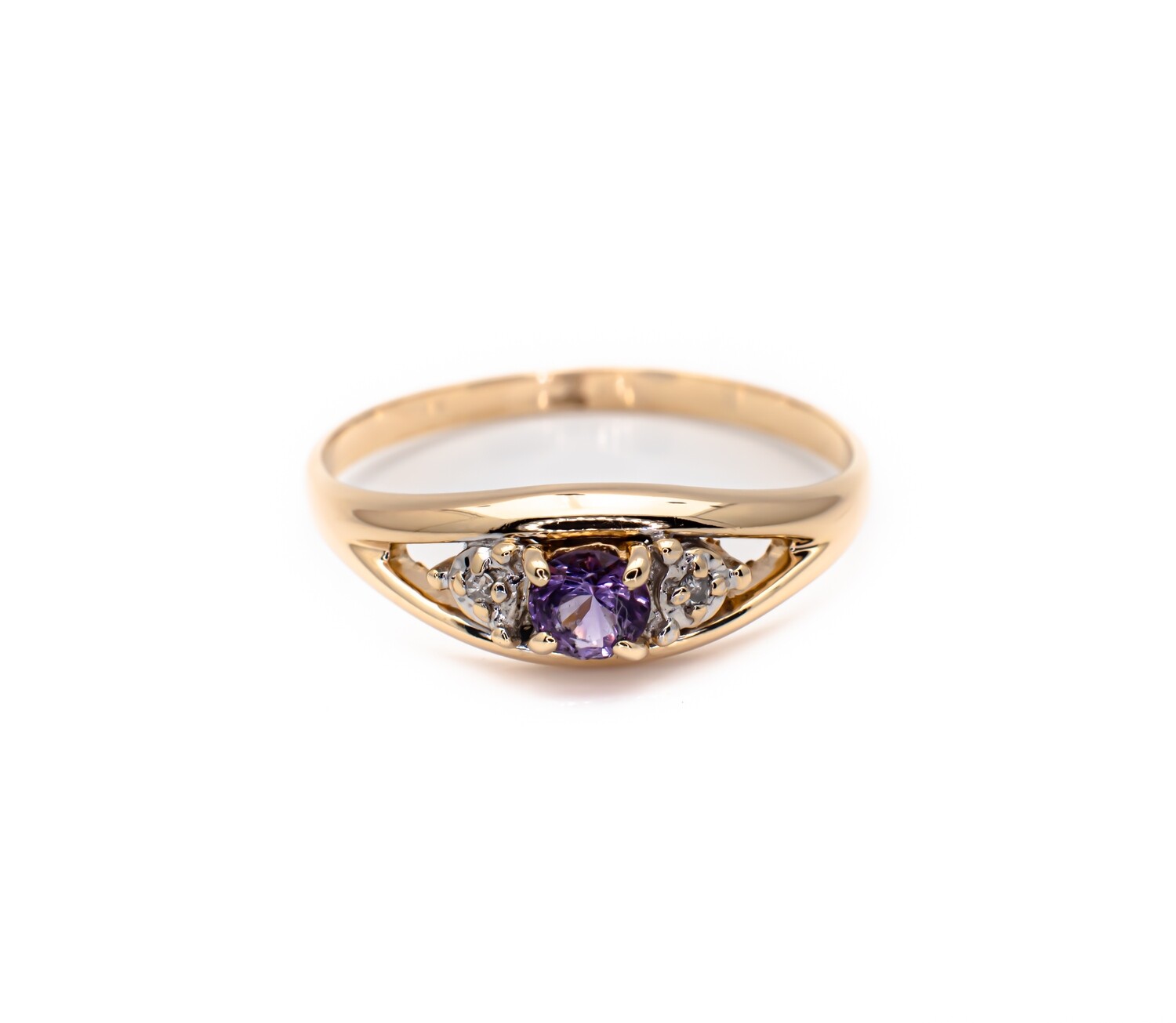Purple Gemstone Ring