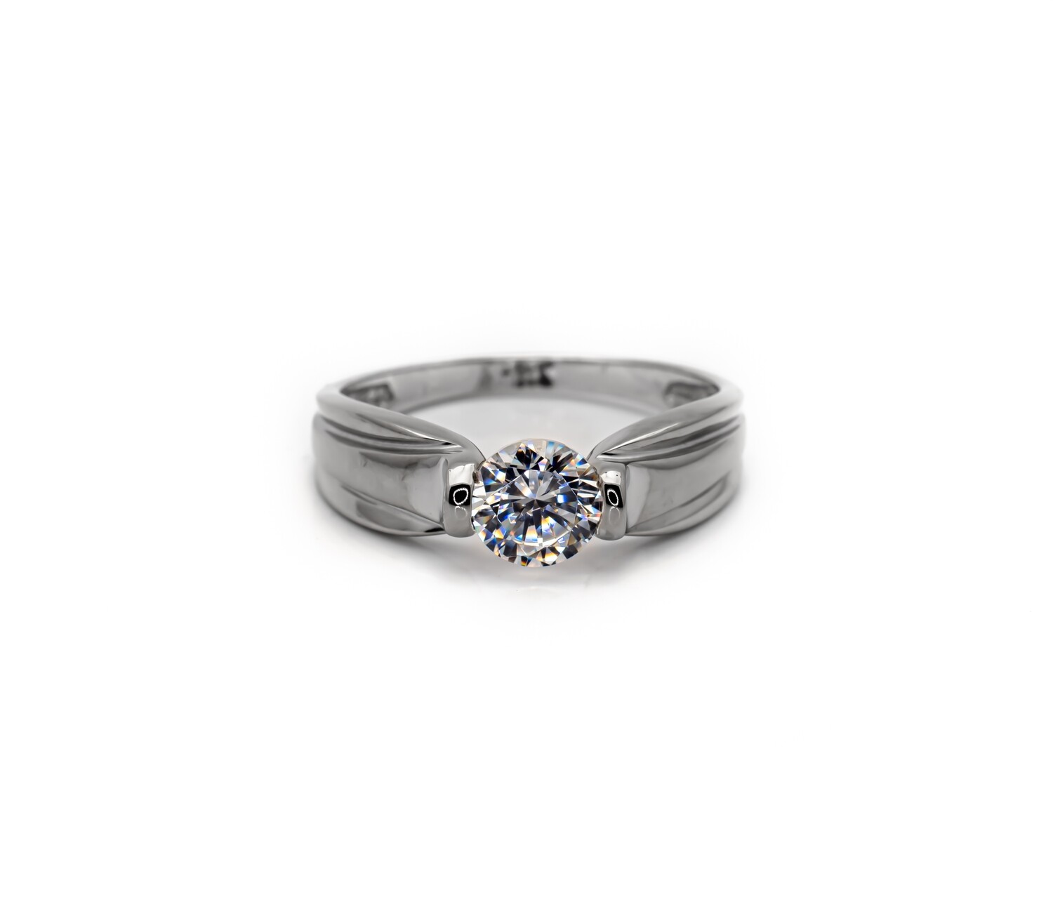 10k Gold Ring with CZ stone