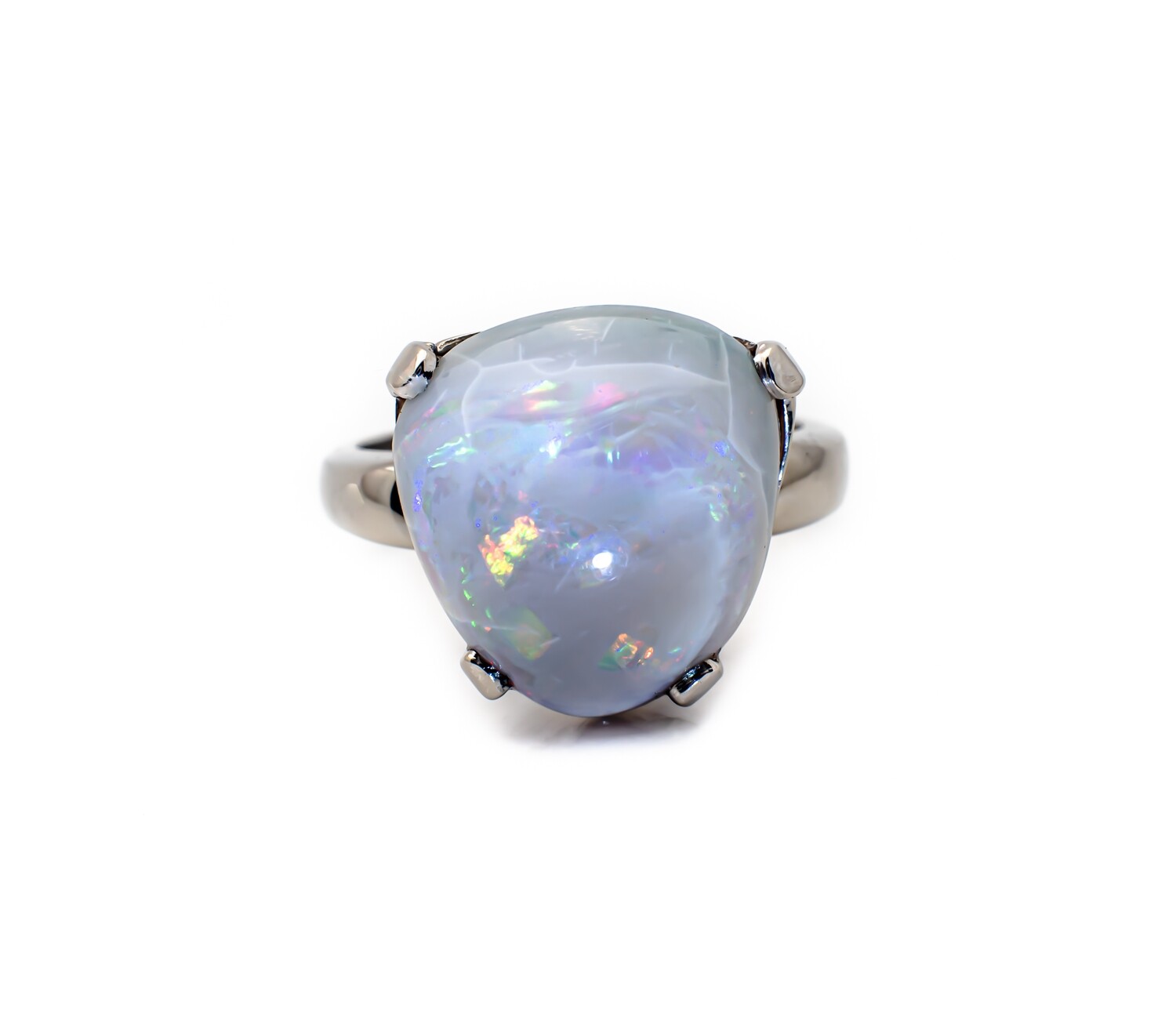 10k Gold Ring with Opal Stone