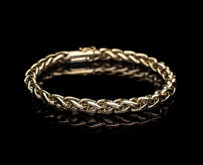 14k Gold 7.5-Inch Bracelet