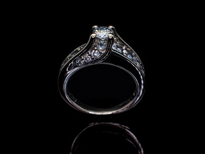 Channel Set Diamond Ring