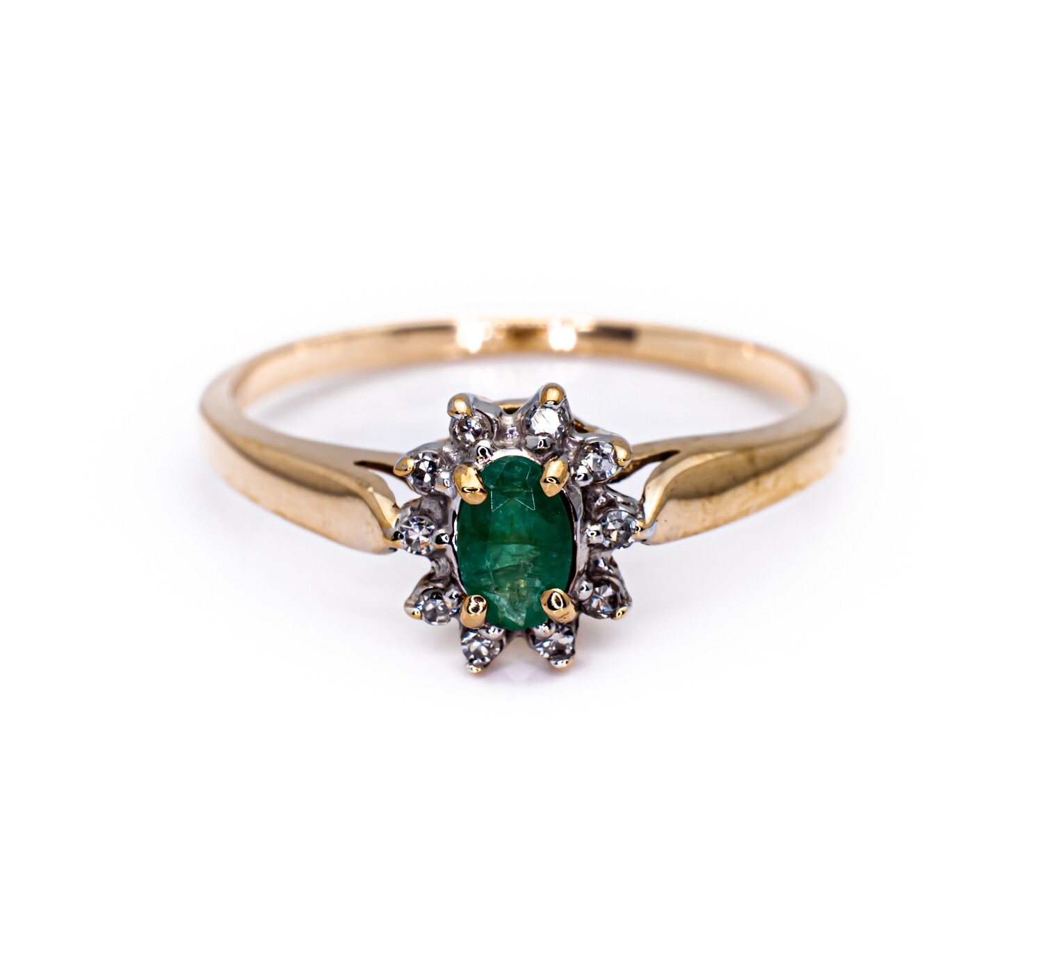 Emerald Diamond Ring