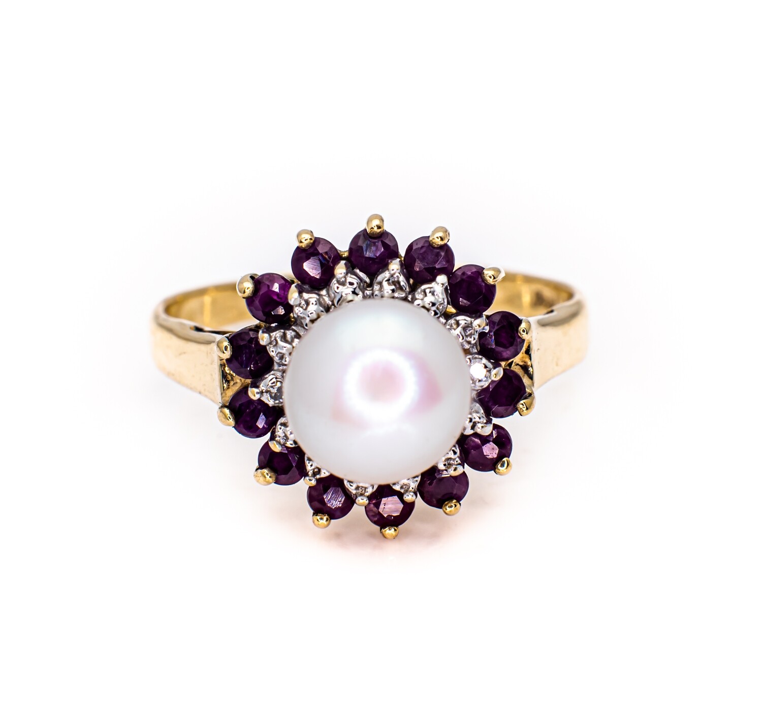 Pearl &amp; Topaz Ring