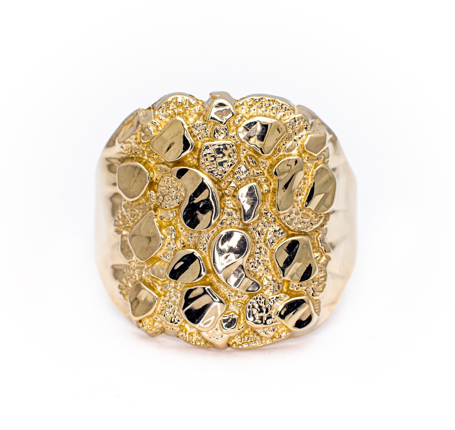 10K Yellow Gold Men Ring