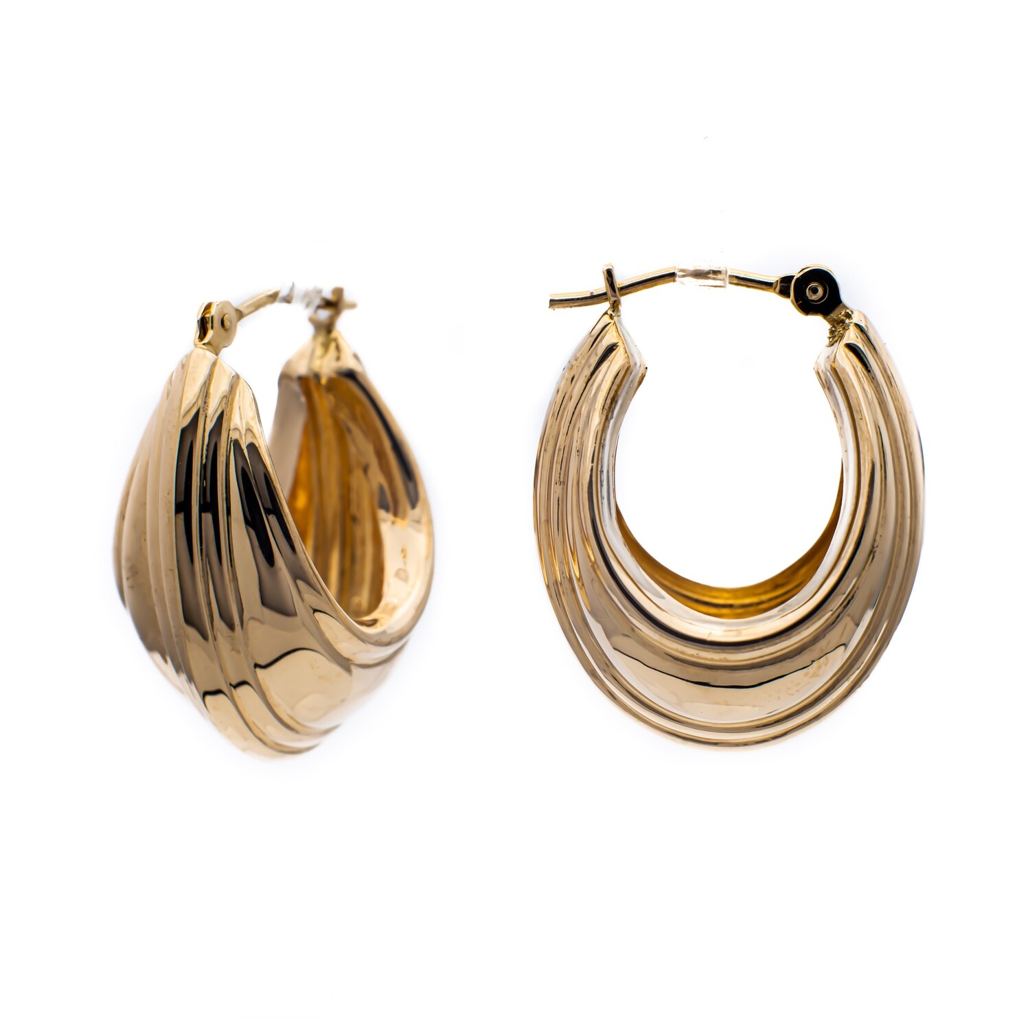 14K Yellow Gold Earrings
