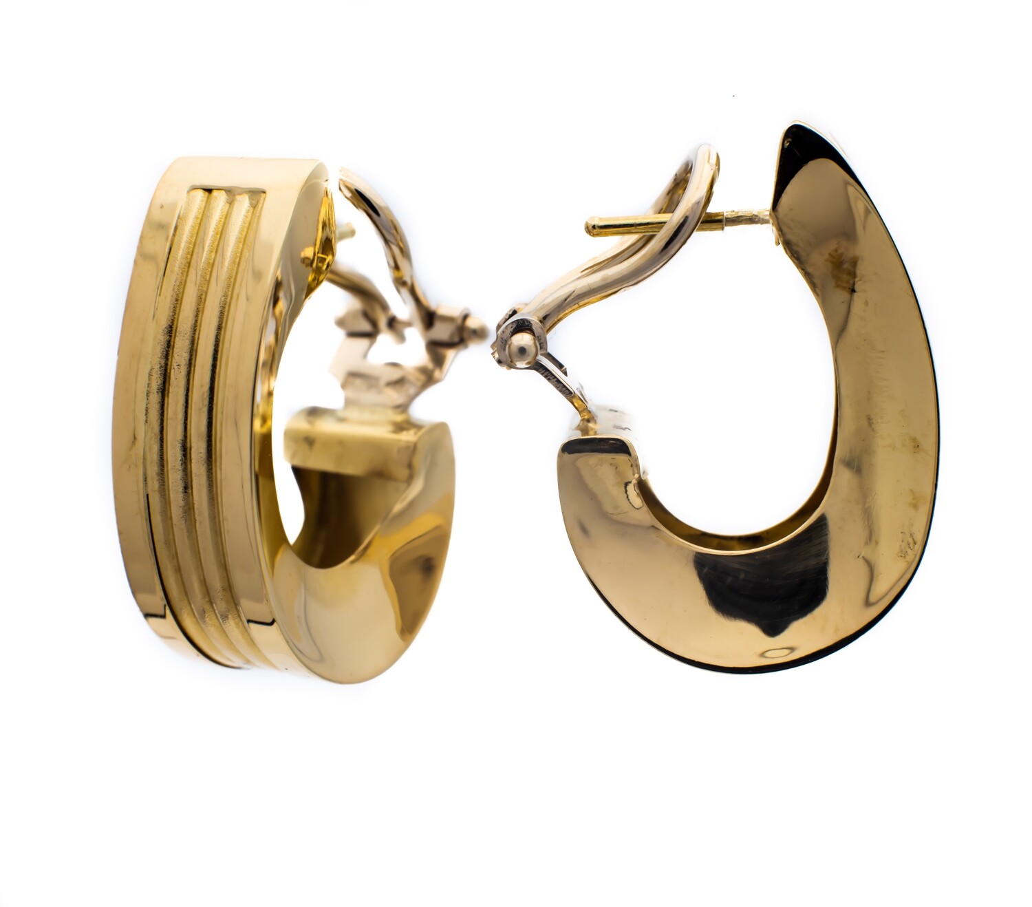 18k Yellow Gold Earrings
