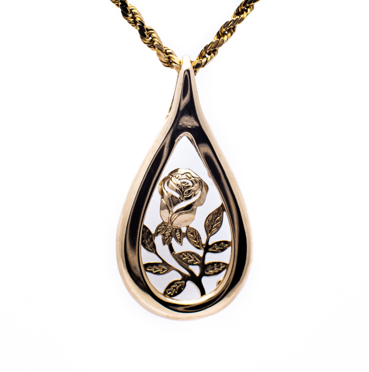 14K Yellow Gold Pendant