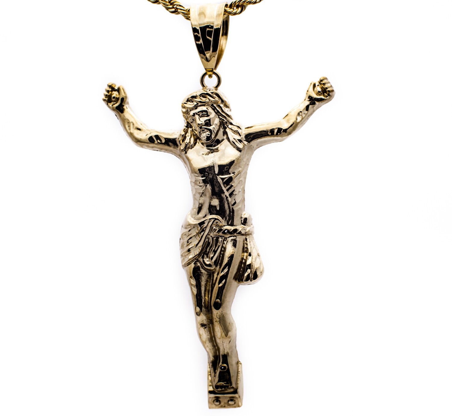 10k Yellow Gold Cross Pendant