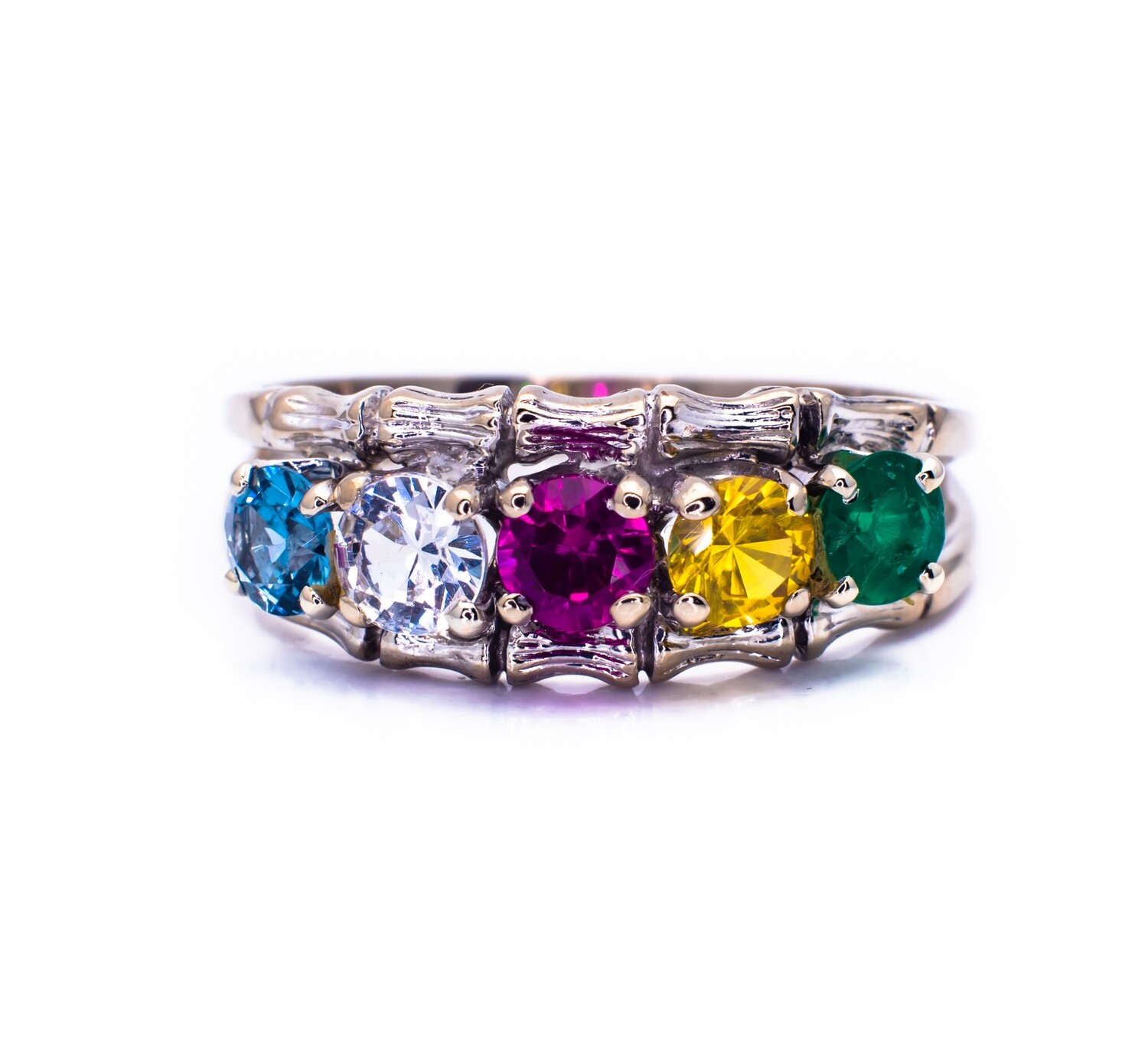 Multicolor Gemstone Ring