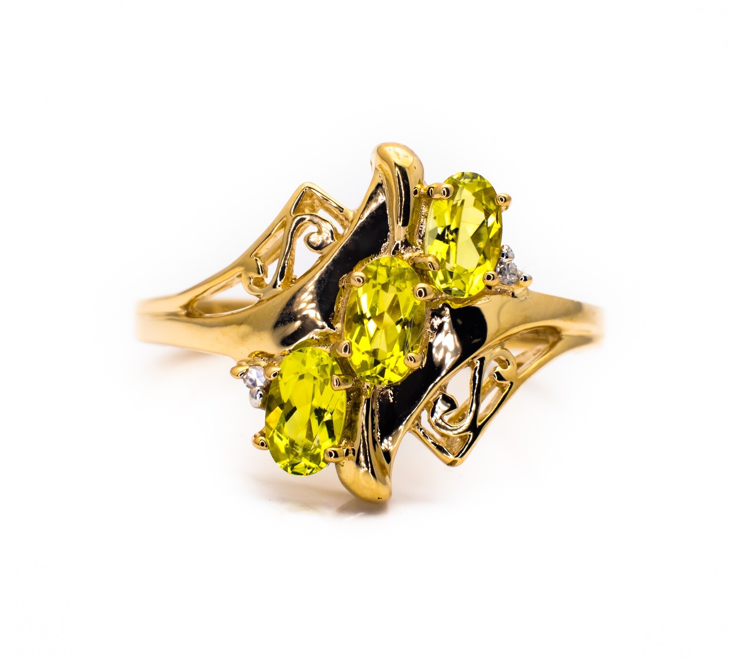 Citrine Gemstone Ring