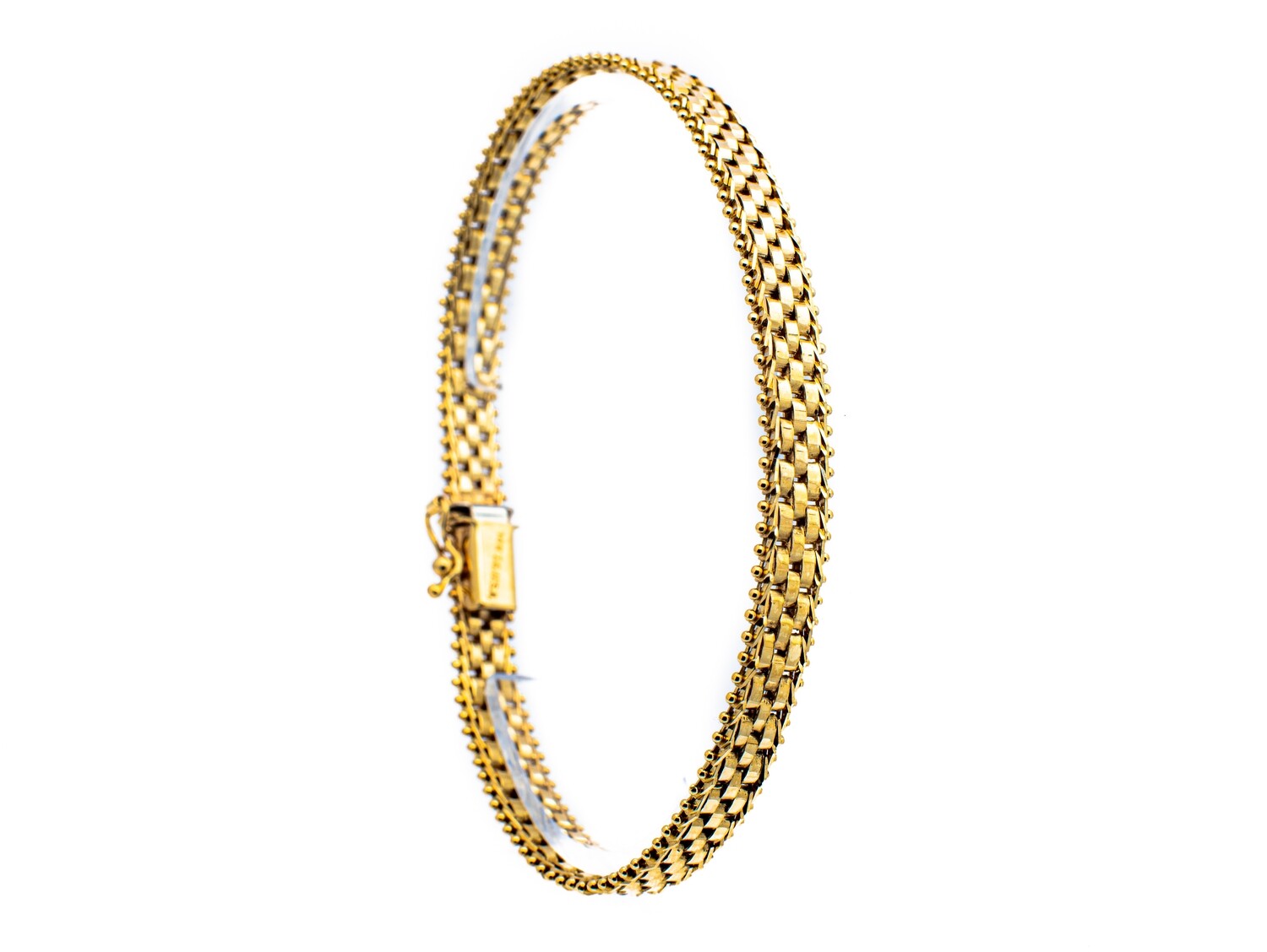 14k Gold 7.75-Inch Bracelet