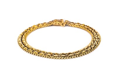 14k Yellow Gold 7.25-Inch Bracelet
