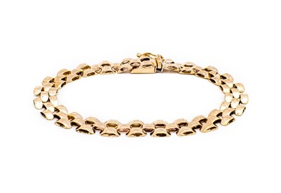 14k Gold Panther Bracelet