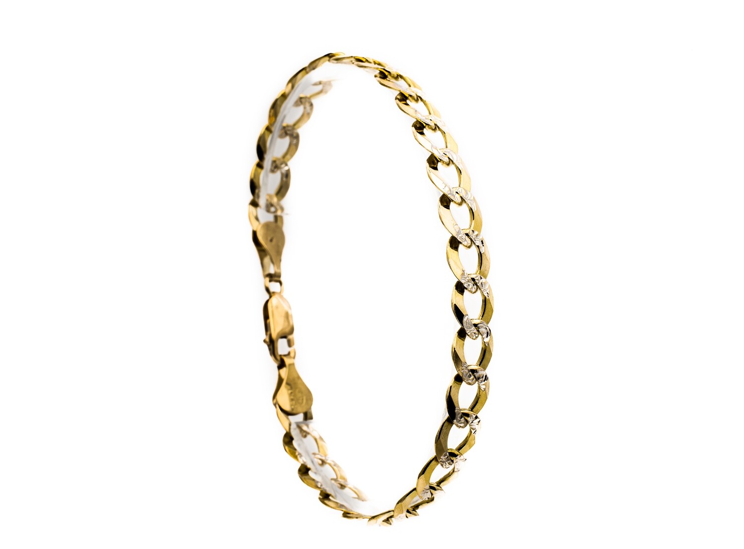 14k Solid Gold Cuban Bracelet
