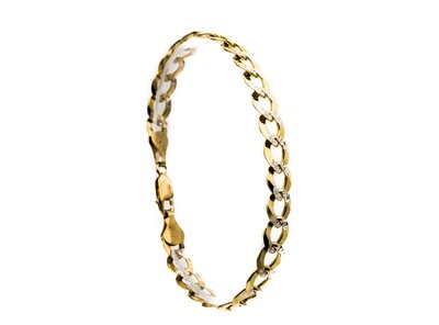 14k Solid Gold Cuban Bracelet