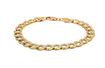 14k Solid Gold Cuban Bracelet