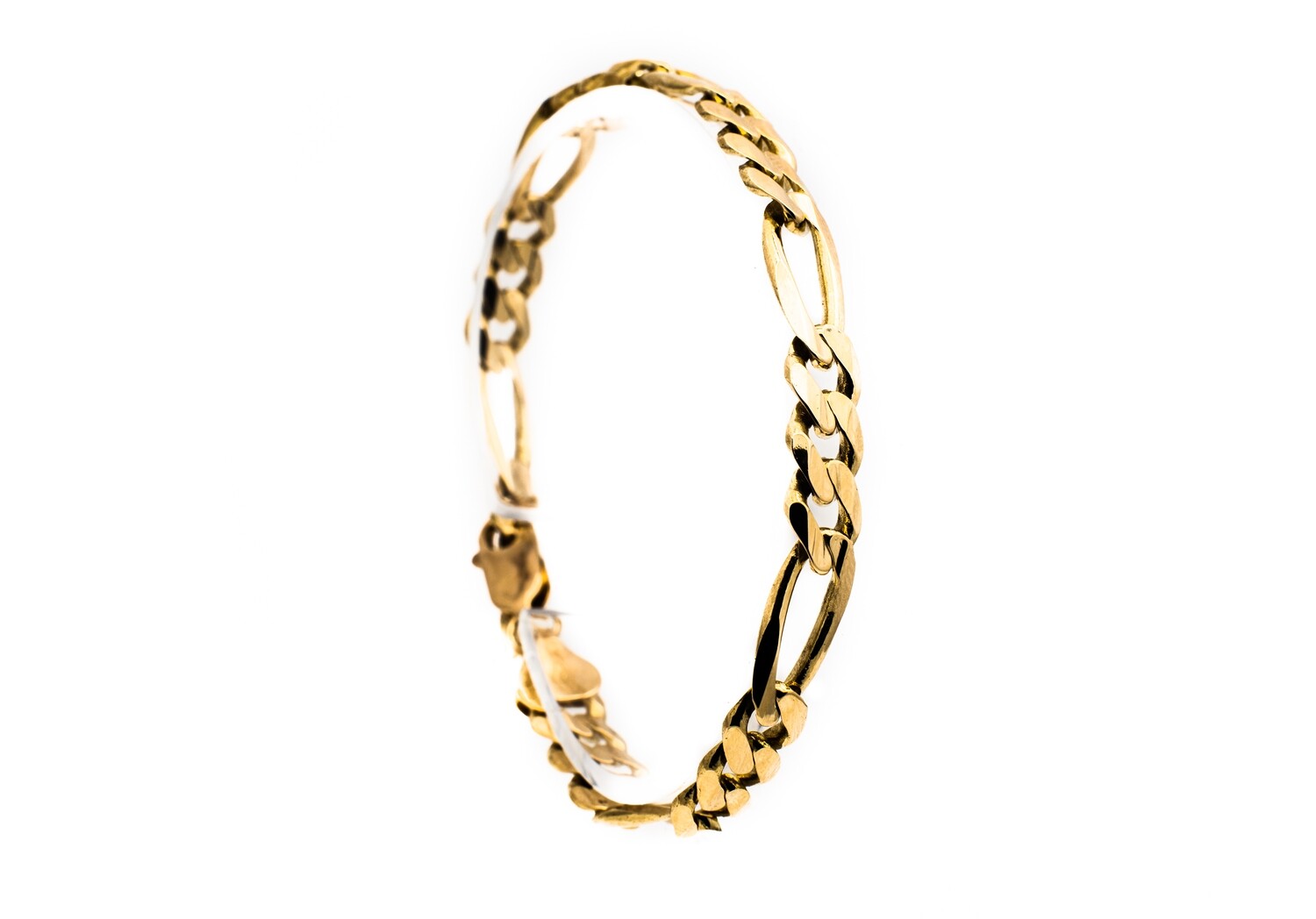 14k Gold Figaro Bracelet