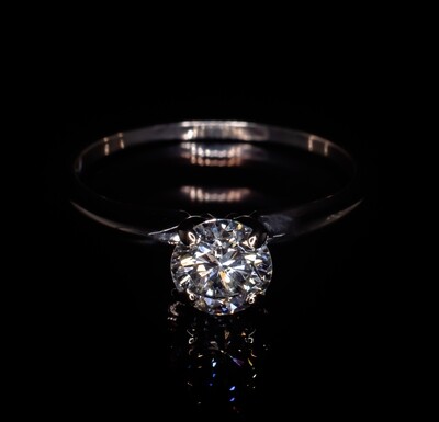 Brilliant Cut Diamond Engagement Ring