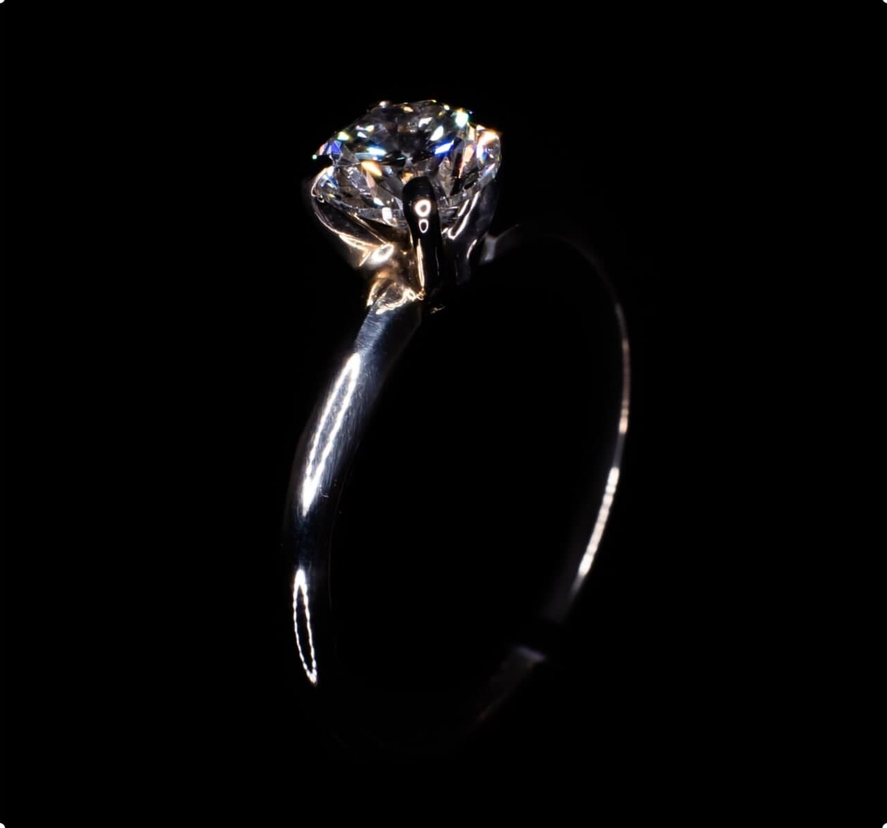 Brilliant Cut Diamond Engagement Ring