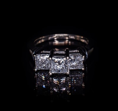 Princess Cut Diamond Ring