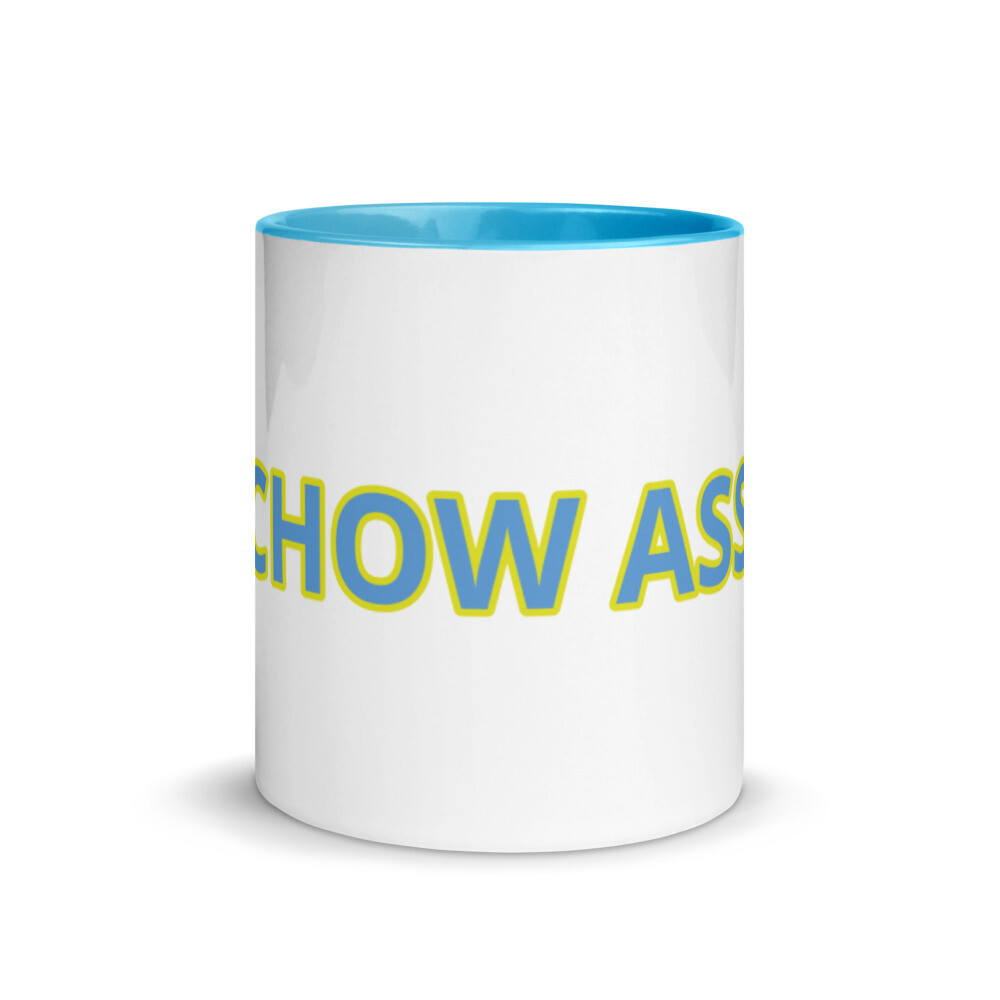 CHOW ASS Mug with Color Inside