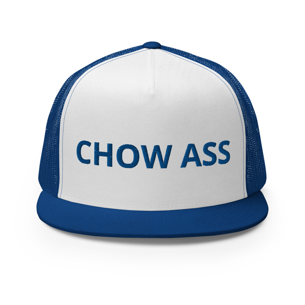 CHOW ASS Trucker Cap (Blue)