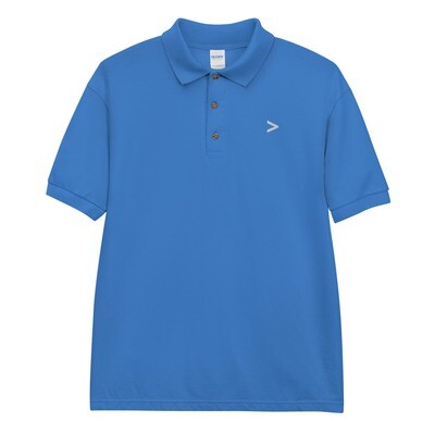 MORE LOGO Embroidered Polo Shirt (Choose Colour)