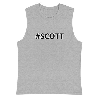 #SCOTT Muscle Shirt (Choose Colour)