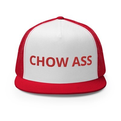 CHOW ASS Trucker Cap (Red)