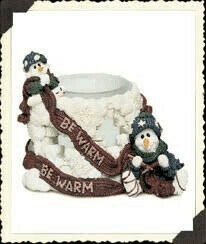 Ingrid & Olaf... Be Warm Votive
