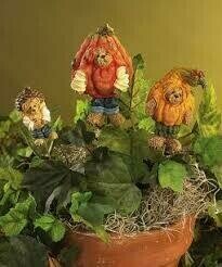 Punky, Ghourdy & Corny Plant Stakes