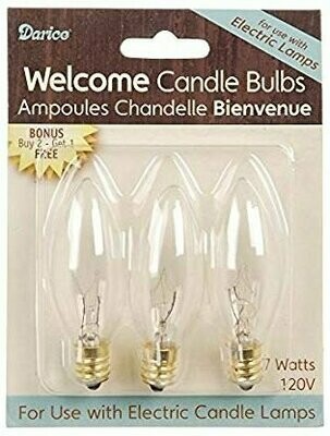 Electric Replacement Bulbs (3pk)