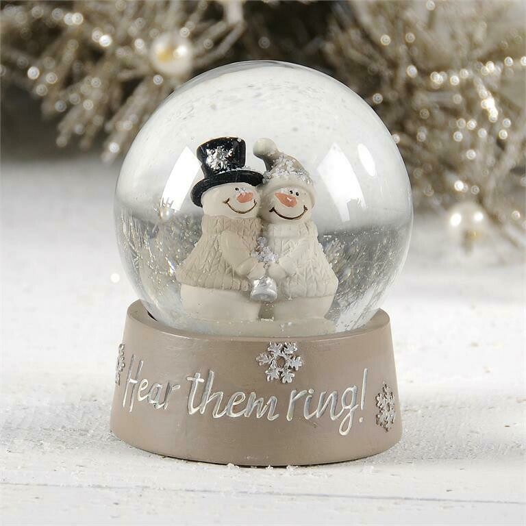 "Hear Them Ring" Snow Globe