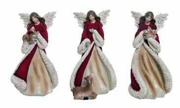 Angel w/ Woodland Animal