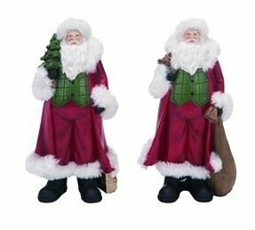 Fur-Trimmed Santa