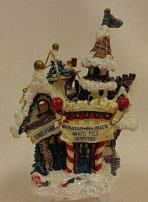 Scratch-N-Patch.. North Pole Hospital Ornament