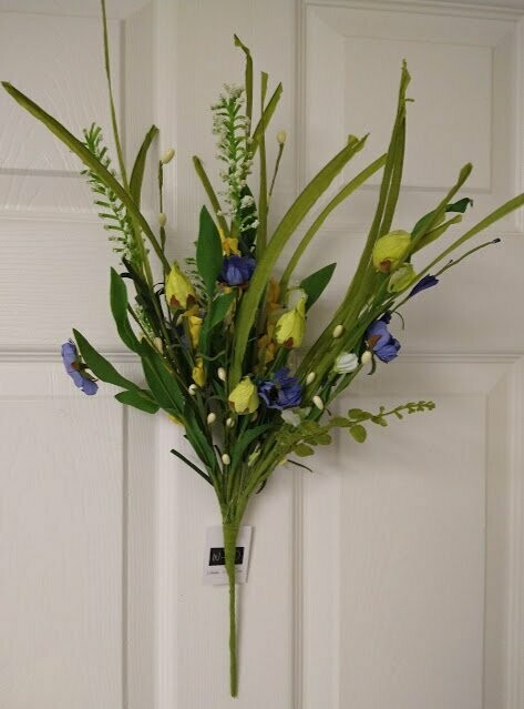 18" Blue Cornfield Stem
