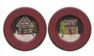 Cabin in the Snow Plate