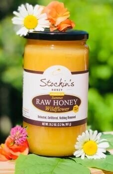 Stockin's Orange Blossom Raw Honey