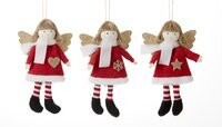 Red Angel Ornament