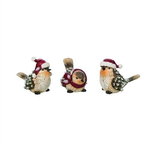 Snowy Pinecone Bird
