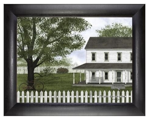 18x24" Framed Print - Green Green Grass of Home