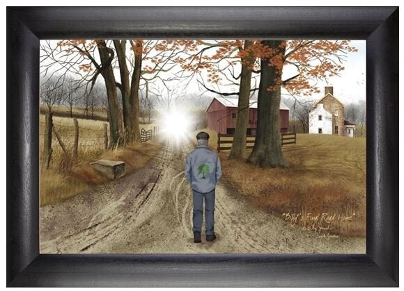 12x18" Framed Print - Billy's Final Road Home