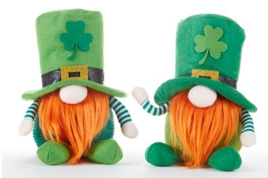 Standing Irish Gnome w/ Top Hat