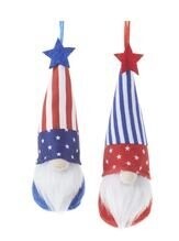 Americana Gnome Plush Ornament